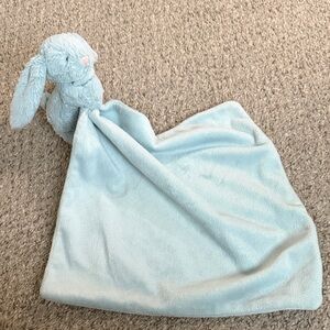 Jellycat Blue Plush Bunny Lovey